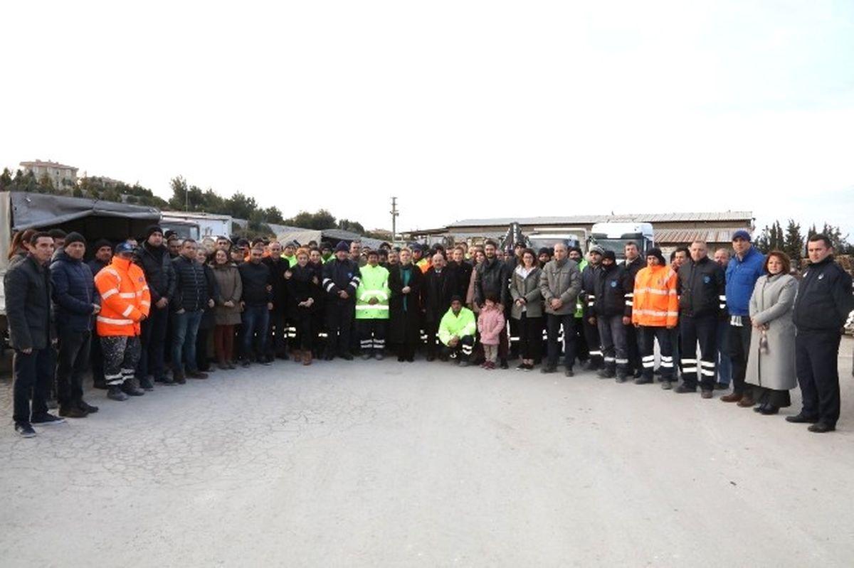Başkan Uyar Emekçilerin Yeni Yılını Kutladı