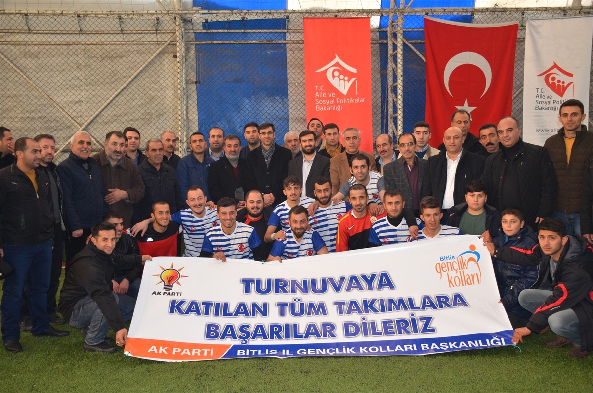 Bitlis\'teki "15 Temmuz Şehitleri Futbol Turnuvası"