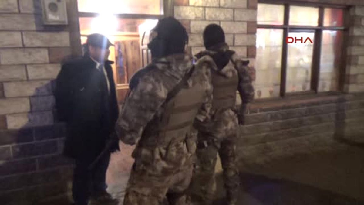 Bolu\'da Özel Harekatlı Huzur Operasyonu