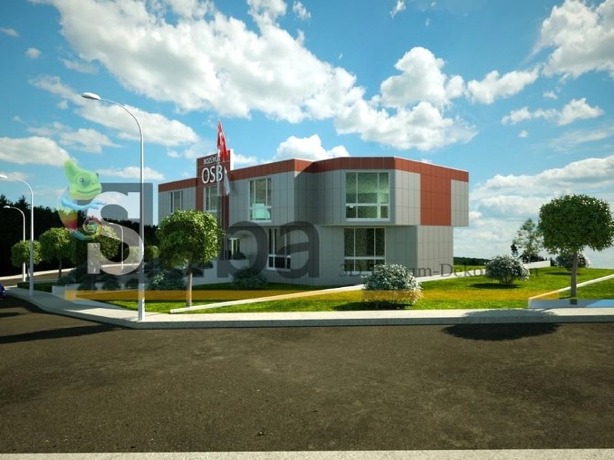 Bozüyük Osb\'ye Hizmet Binası Yapılıyor