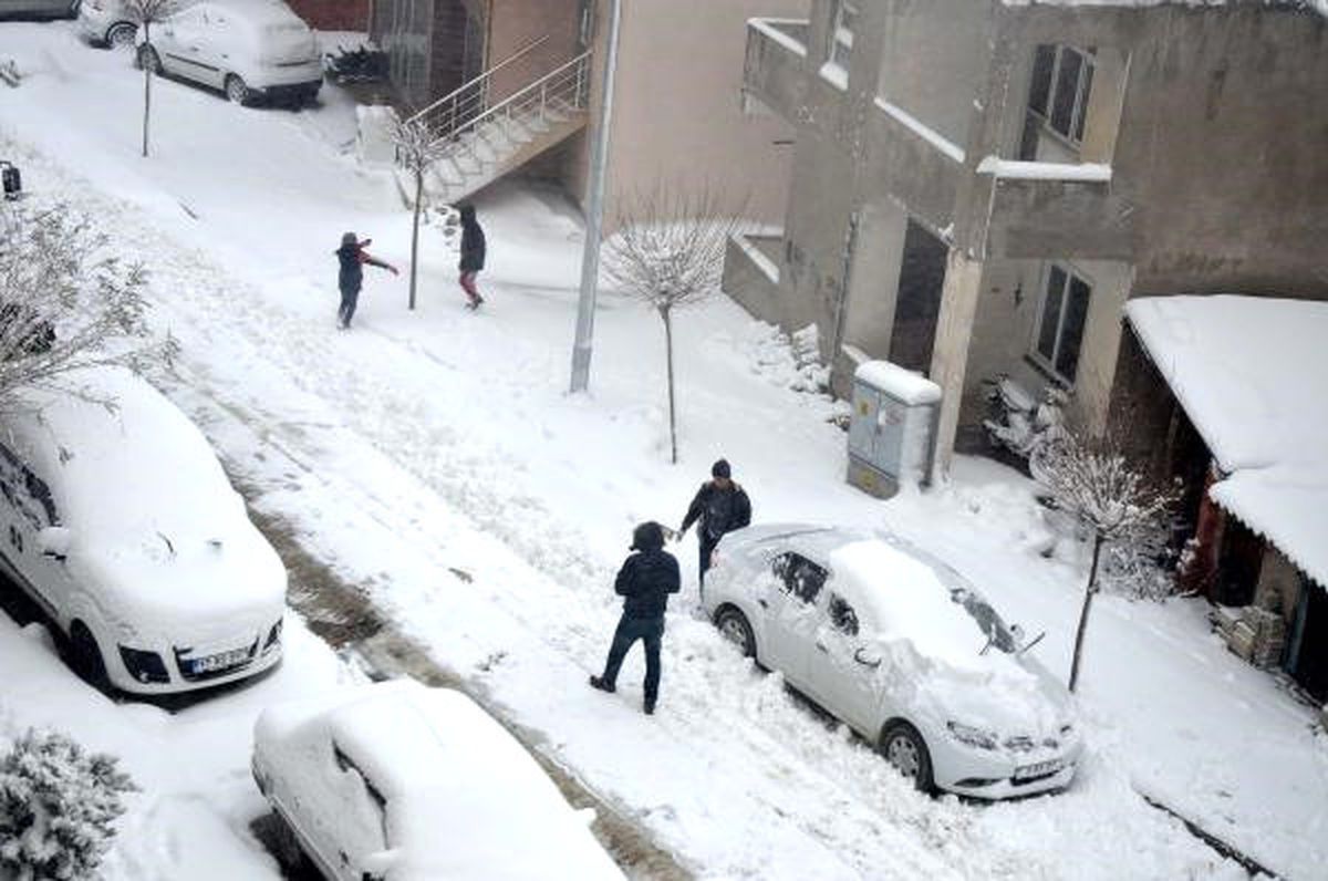 Gelibolu\'da Kar Yağışı Etkili Oldu