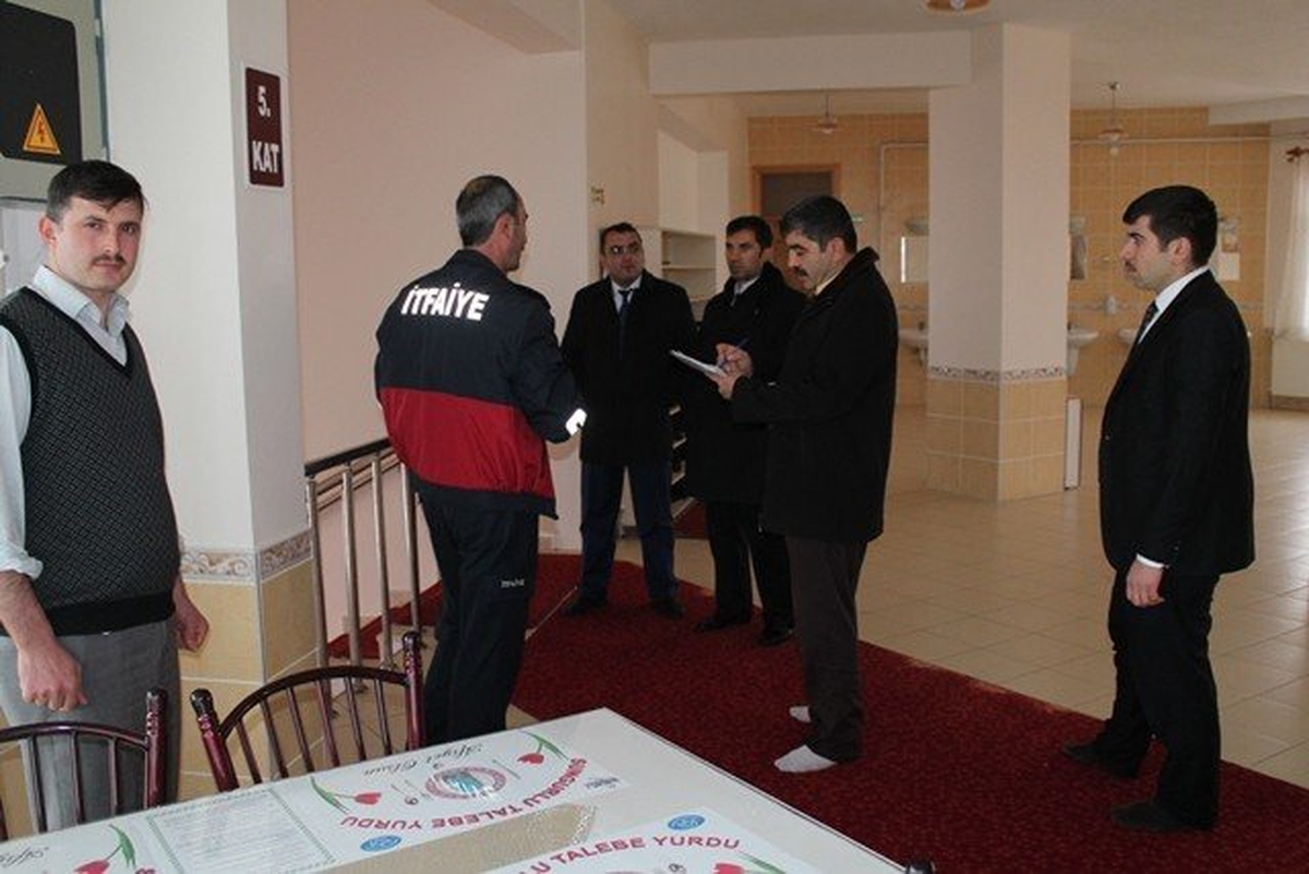 Gümüşhane\'de Yurtlar Denetlendi