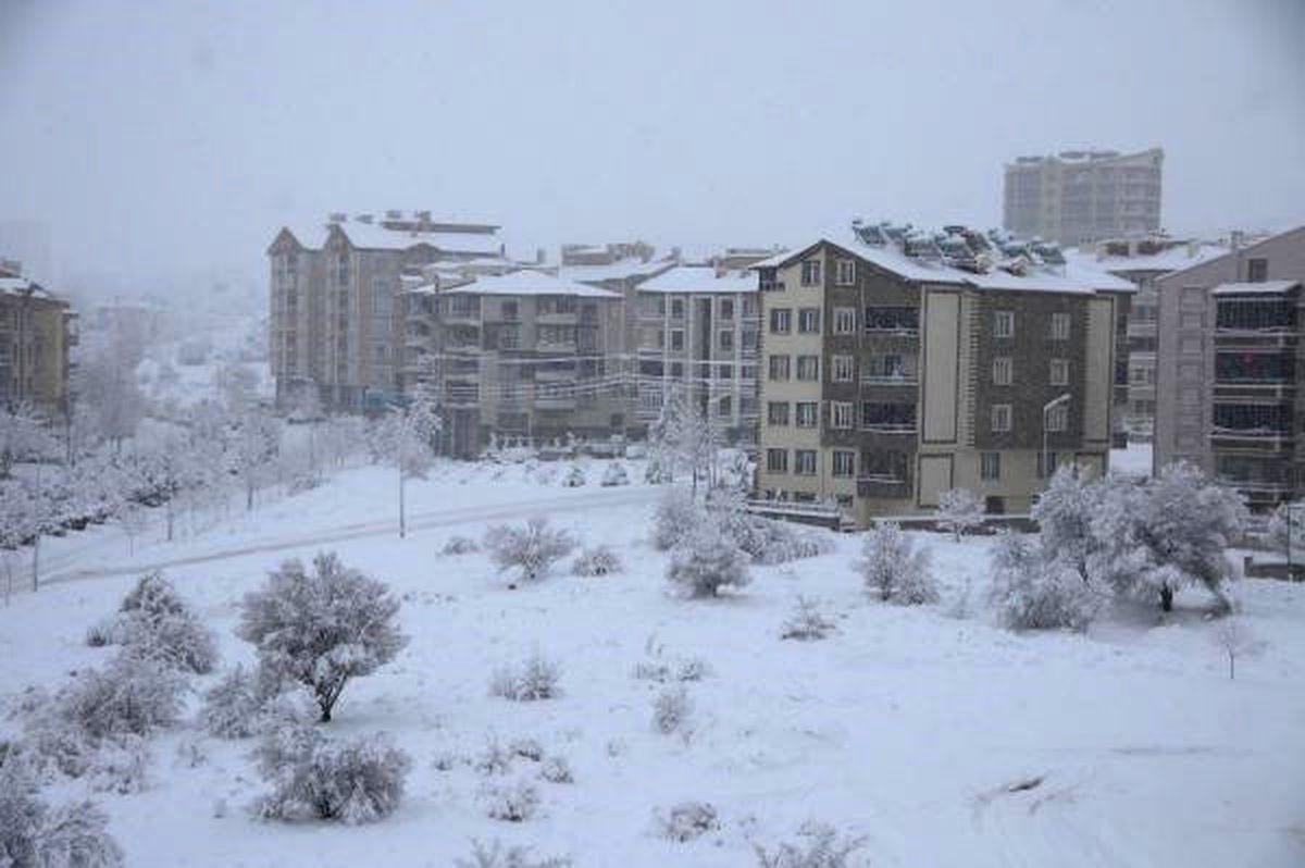Kapadokya Beyaza Büründü