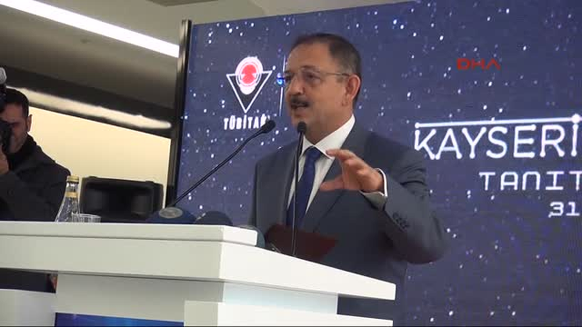 Kayseri - Bilim, Sanayi ve Teknoloji Bakanı Özlü Kayseri\'de