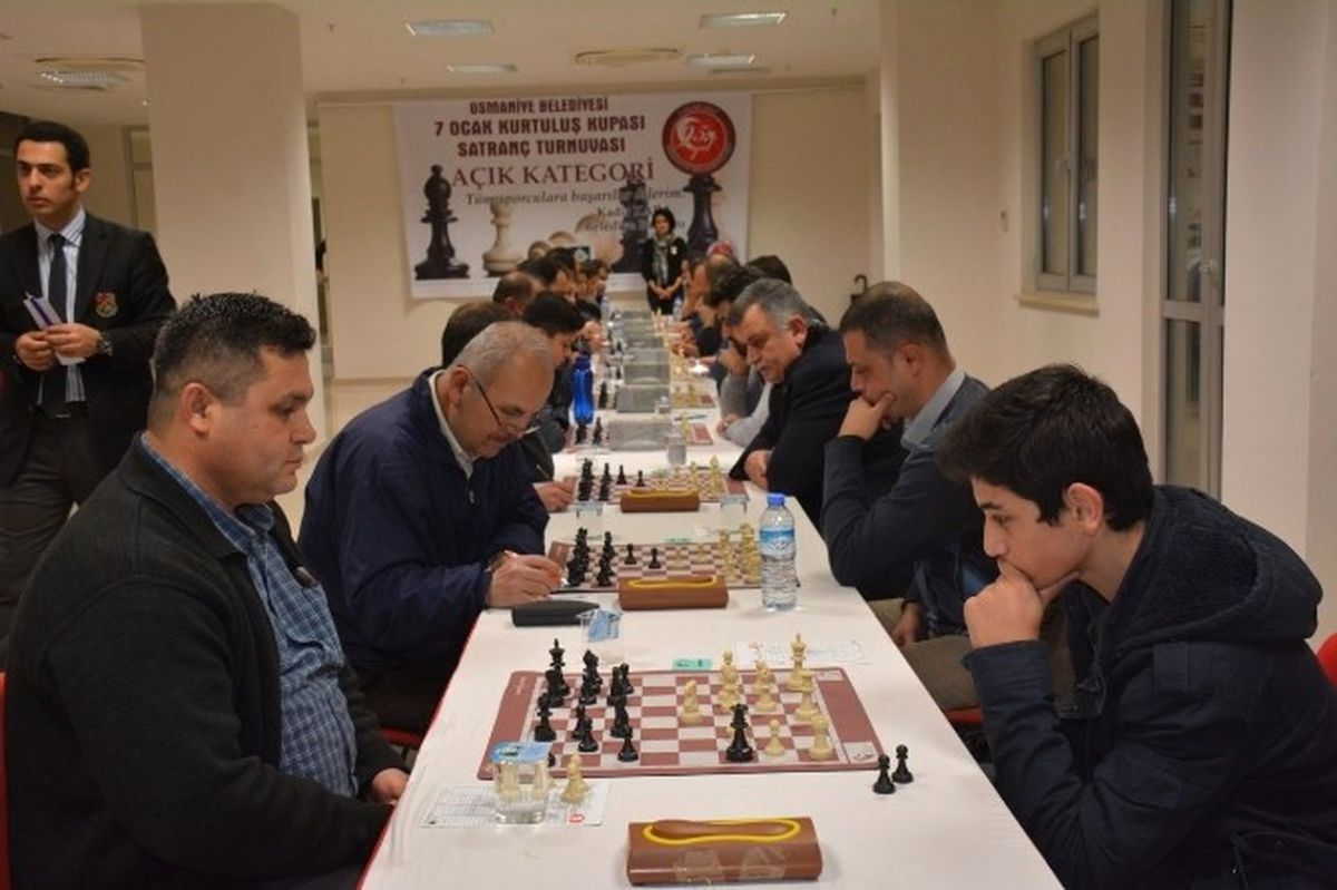 Kurtuluş Kupası Satranç Turnuvası Başladı