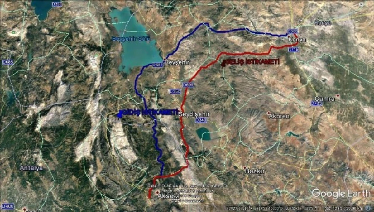Manavgat-Akseki-Konya Karayolunun Trafiğe Açılması