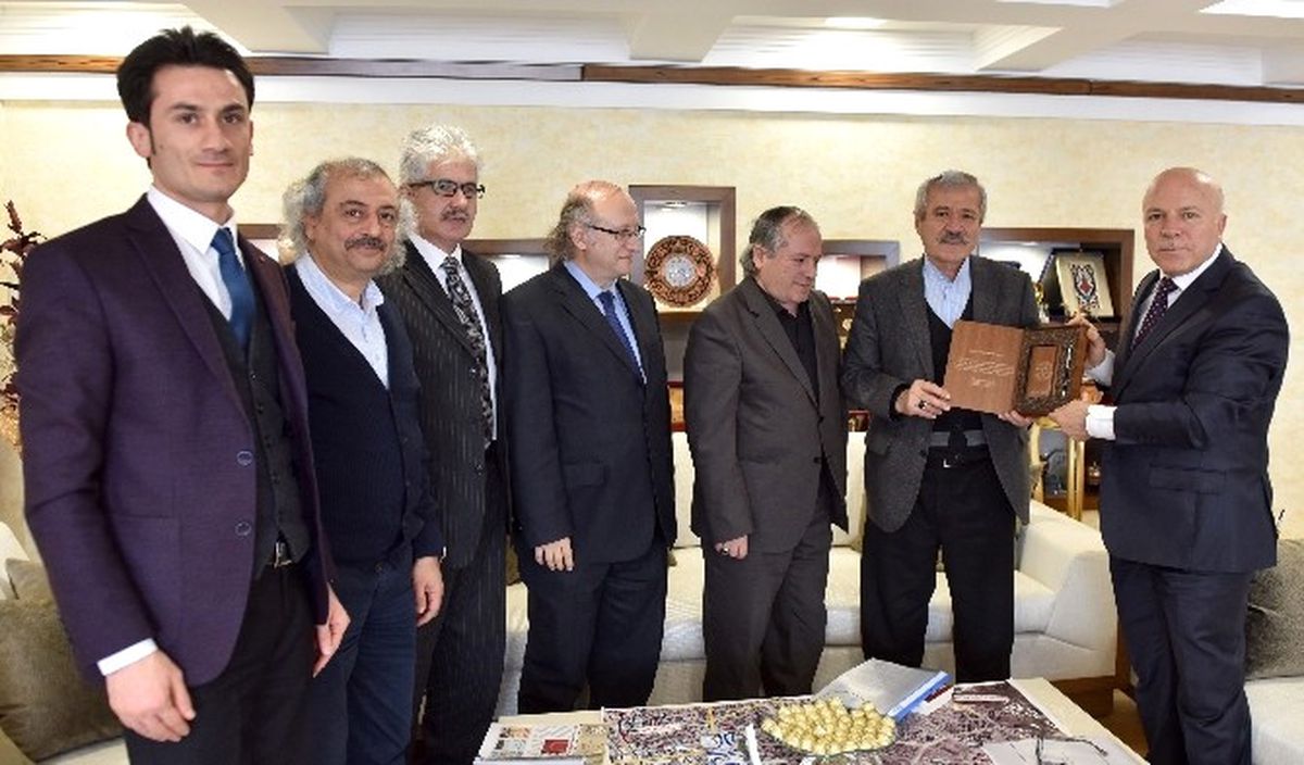 Tyb Onursal Başkanı Doğan\'dan Başkan Sekmen\'e Ziyaret