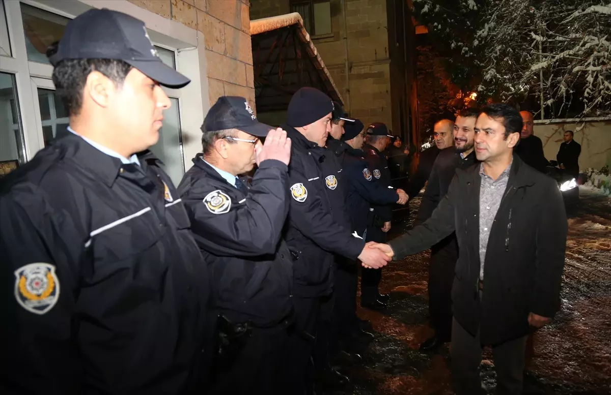 Vali Aktaş ve Milletvekili Açıkgöz\'ün Yeni Yıl Ziyaretleri