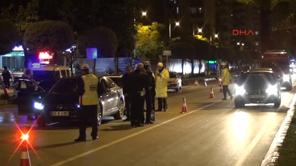 Adana\'da Yılın Ilk Trafik Cezası, Alkollü Sürcüye