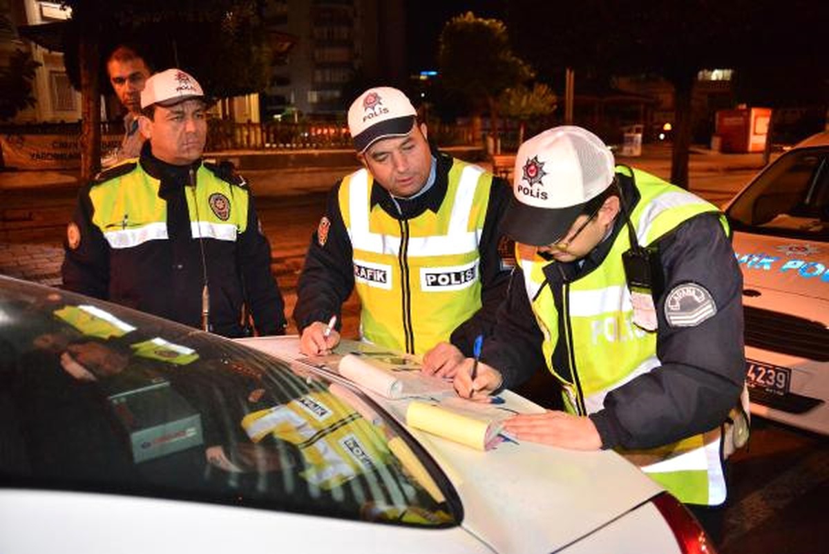 Adana\'da Yılın İlk Trafik Cezası, Alkollü Sürcüye