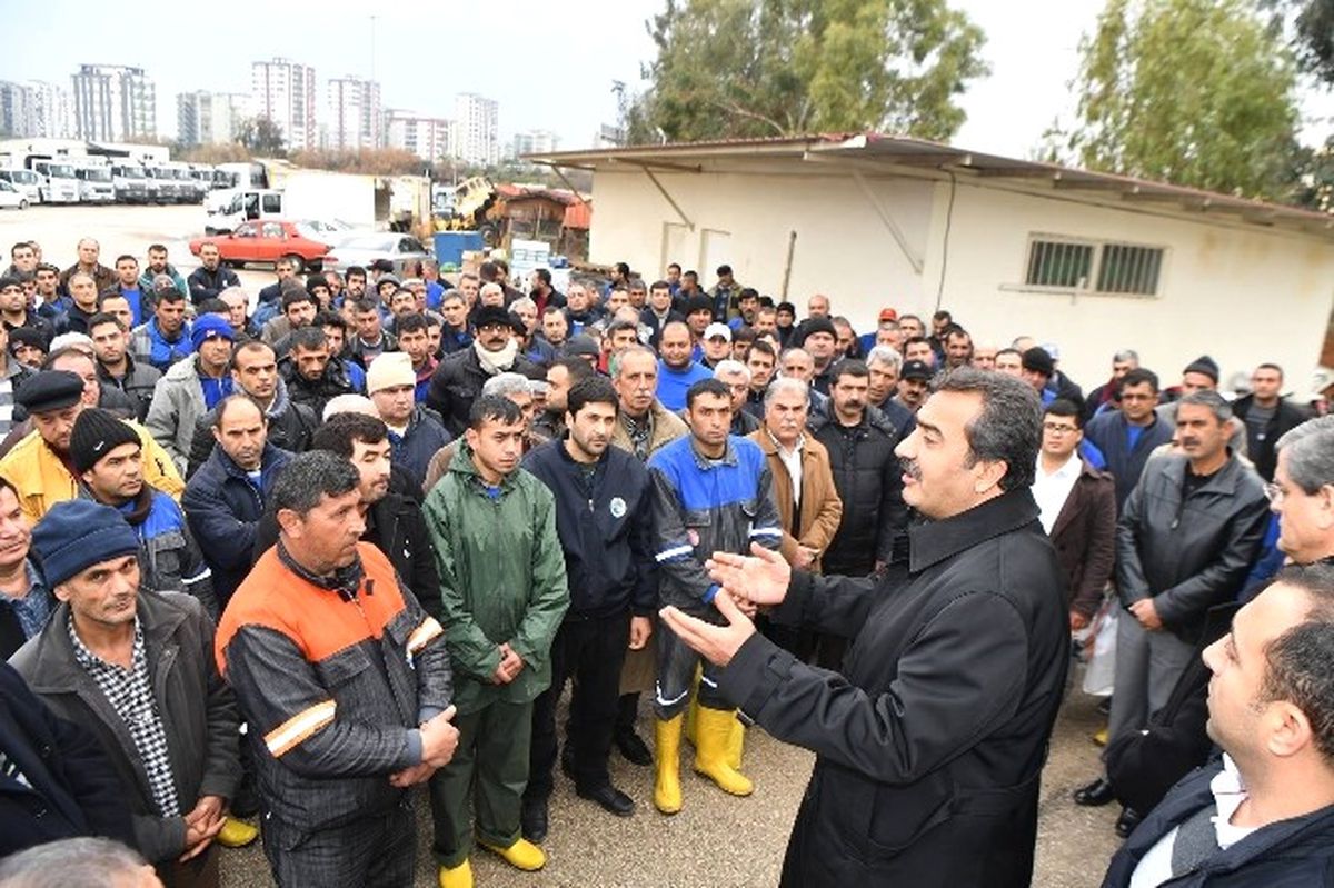 Başkan Çetin\'den Taşeron İşçilere Zam Sözü