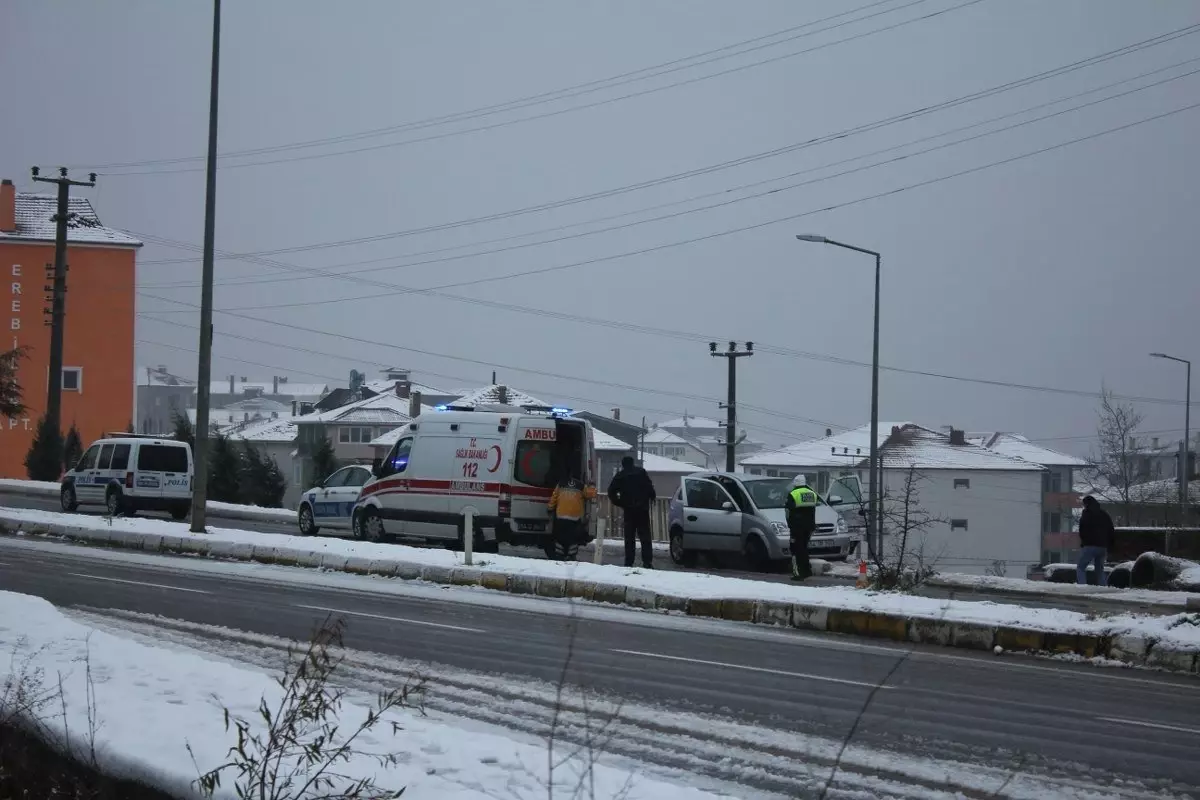 Ferizli\'de Trafik Kazası: 1 Yaralı