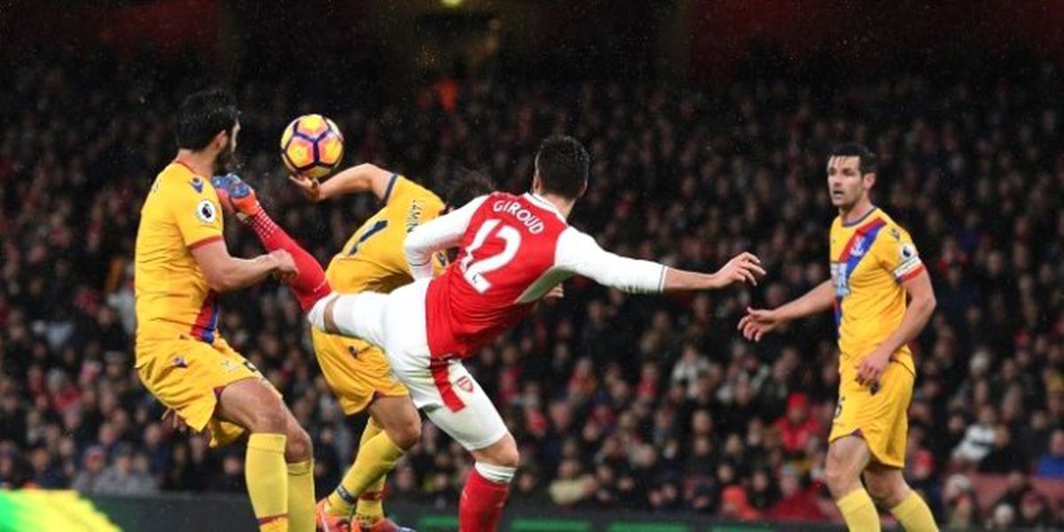 Giroud\'dan Sahalarda Nadir Görülen Bir Gol!