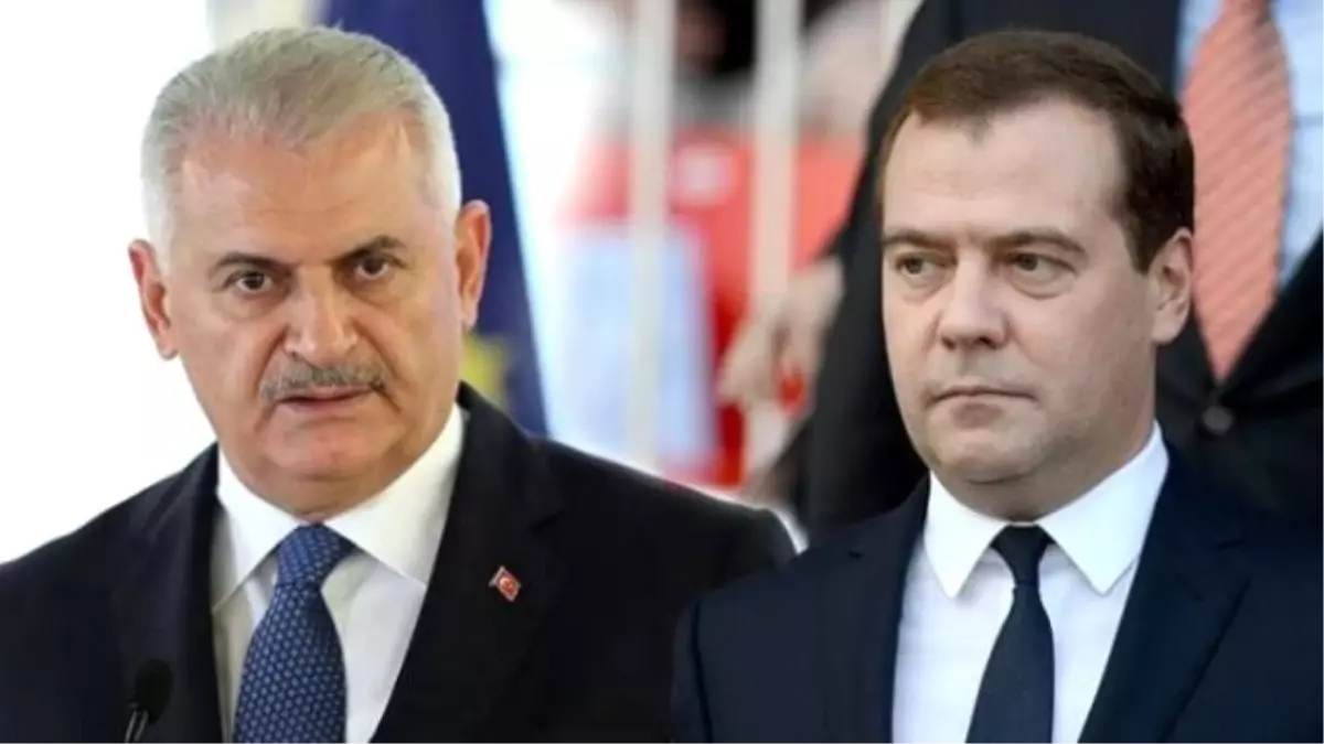 Rusya Başbakanı Medvedev\'den Başbakan Yıldırım\'a Taziye ve Destek Telefonu