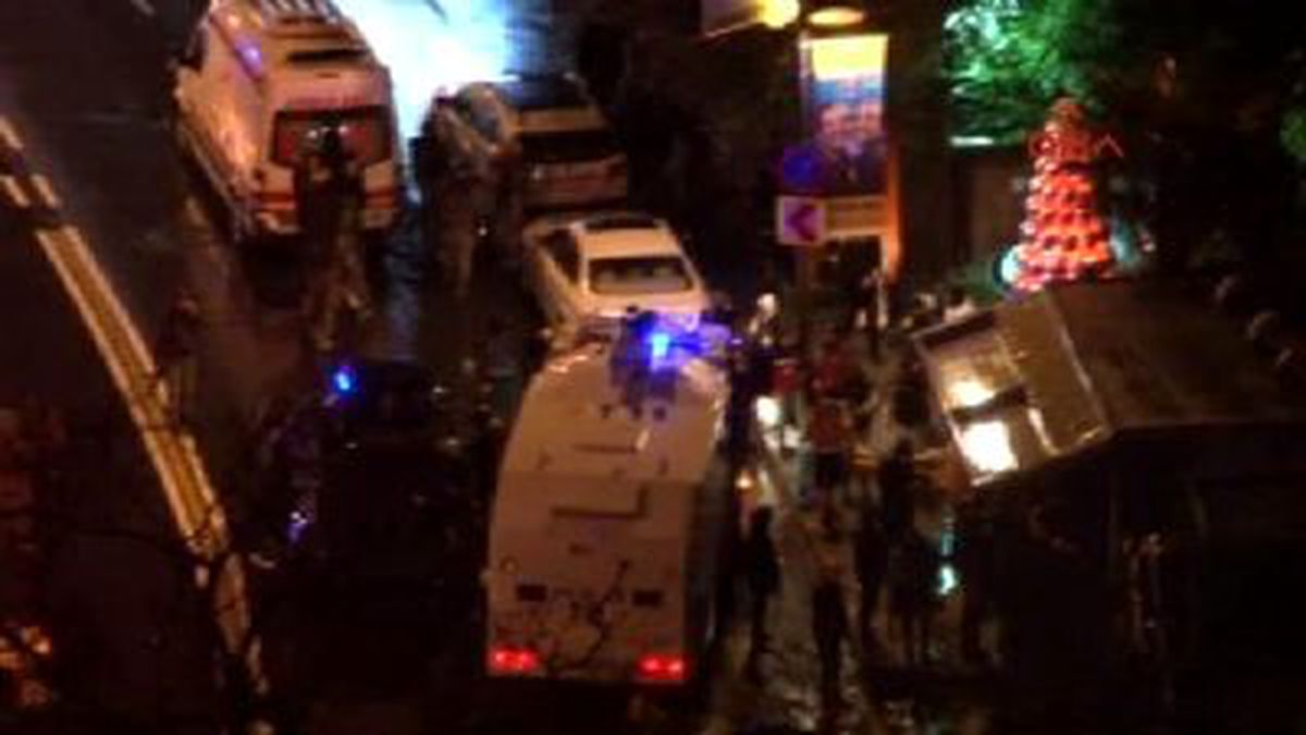 Saldırının Gerçekleştiği Gece Kulübünün Yüksekten Görüntüsü