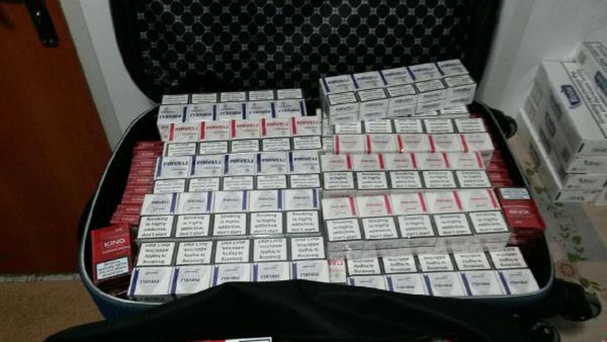 Samsun\'da 1130 Paket Kaçak Sigara Ele Geçirildi
