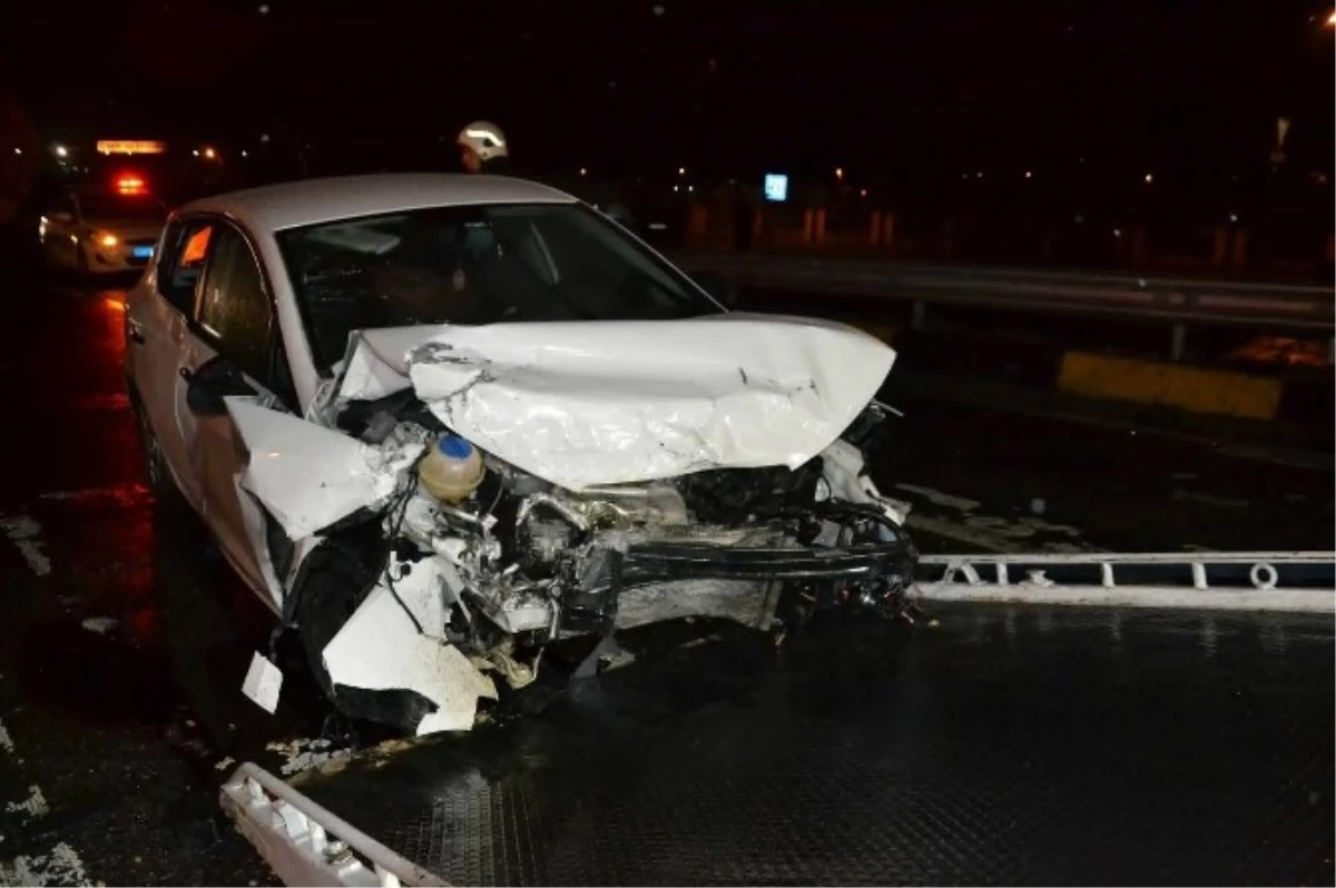 Silivri\'de Trafik Kazası: 4 Yaralı