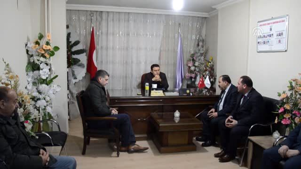 Vali Işın, Doğubayazıt\'ta Ziyaretlerde Bulundu