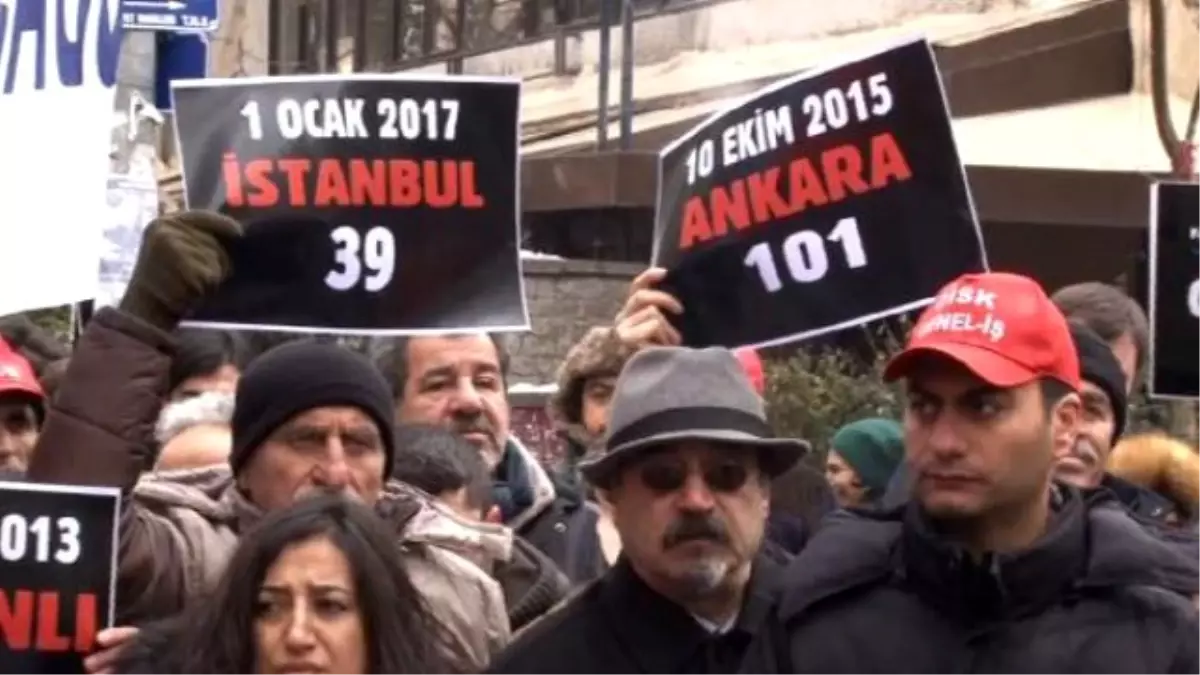 Dha Ankara - Başkentte Ortaköy Katliamı Protesto Edildi