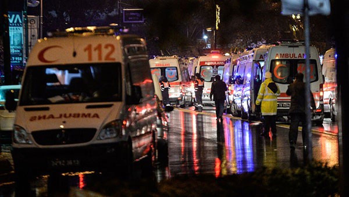 Dha İstanbul - Yılbaşı Gecesi Terör Saldırısına Uğrayan Eğlence Mekanında İncelemeler Devam Ediyor