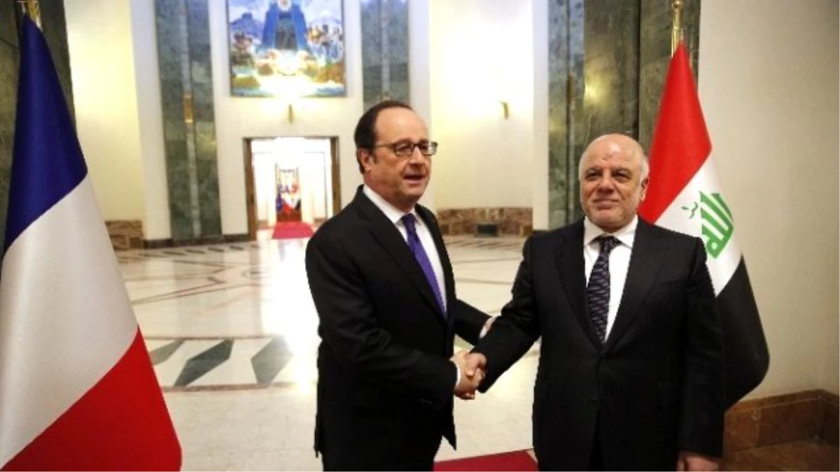 Fransa Cumhurbaşkanı Hollande Erbil\'de