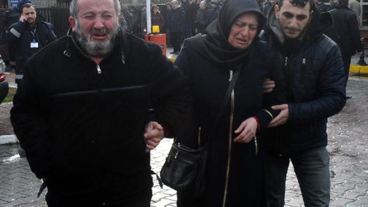 Güvenlik Görevlisi Fatih Çakmak Son Yolculuğuna Uğurlanıyor (1)