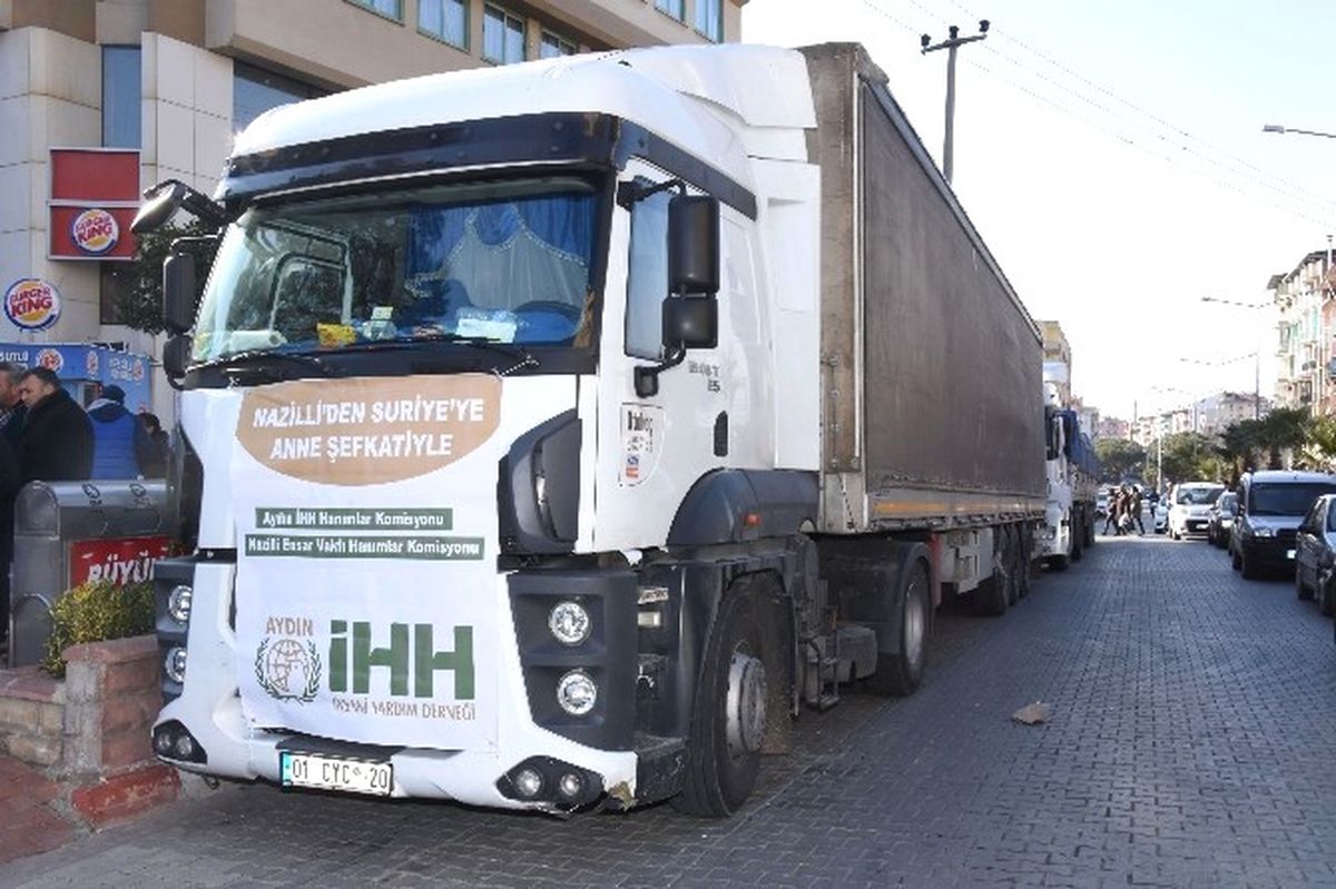 Nazilli\'den Mazlumlara Yardım Eli Uzanmaya Devam Ediyor