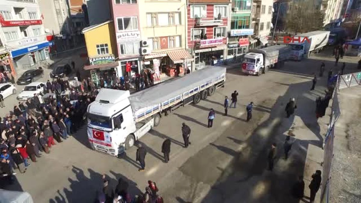 Sandıklı Yardımlar Halep\'e Ulaştı