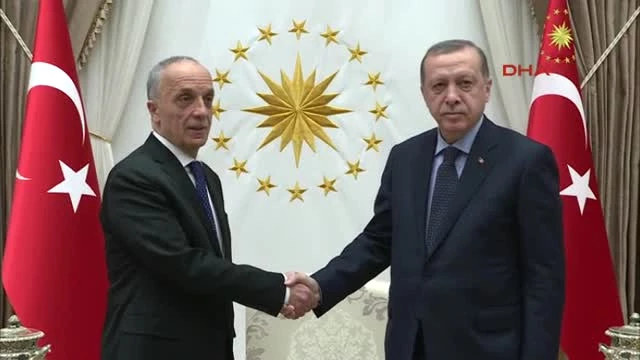 Cumhurbaşkanı Erdoğan, TürkIş Heyetini Kabul Etti Son Dakika