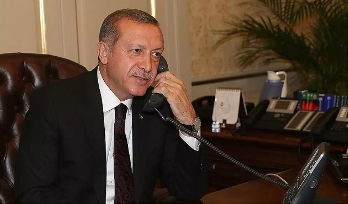 Erdoğan 3 Lider ile Telefonda Görüştü