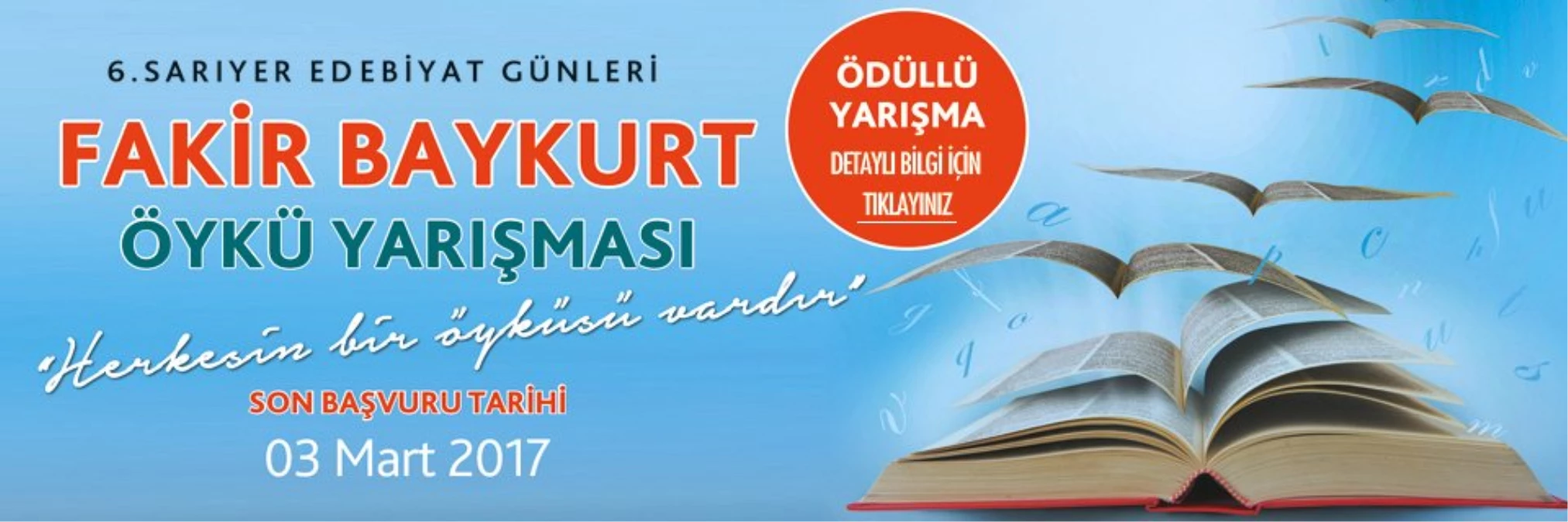 Fakir Baykurt Öykü Yarışması"Na Başvurular Başladı