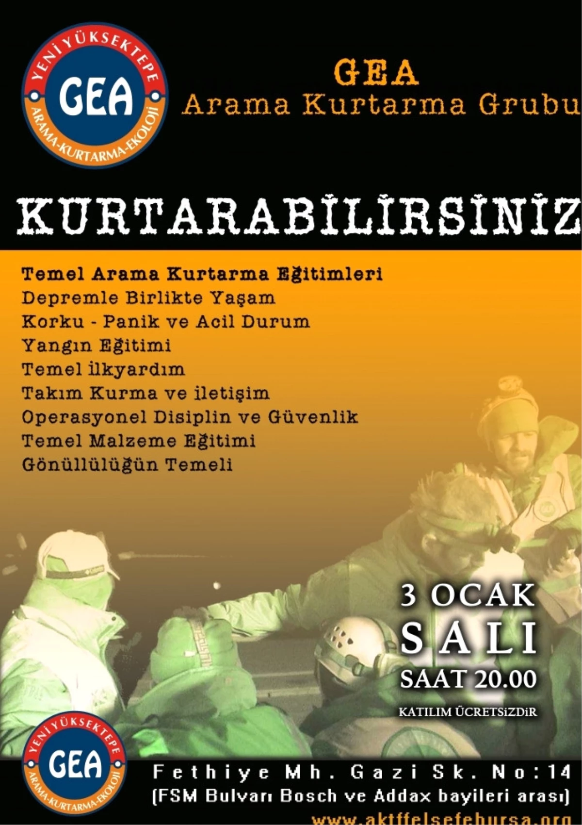 Kurtarabilirsiniz!