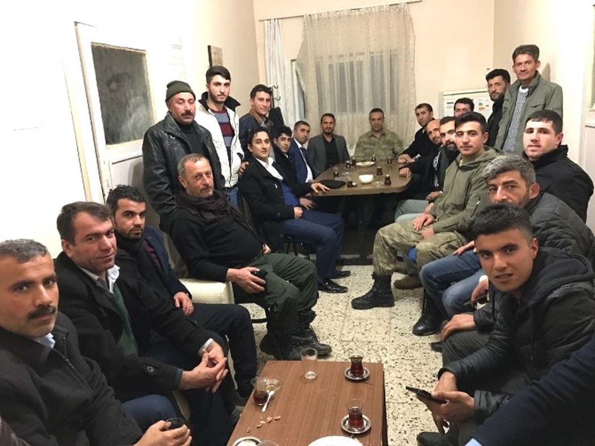Şehit Aileleri Derneğinden Güvenlik Güçlerine Ziyaret