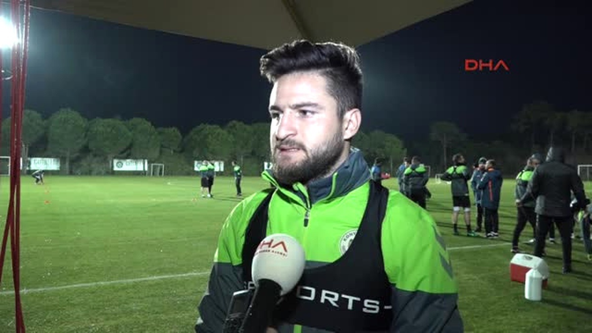 Atiker Konyasporlu Futbolcu Ömer Ali Şahiner: Bazı Şeylerin Değerini Bulması Gerekiyor