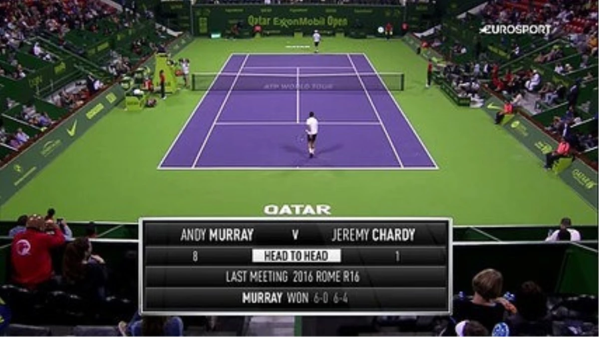 ATP Doha: Andy Murray - Jeremy Chardy