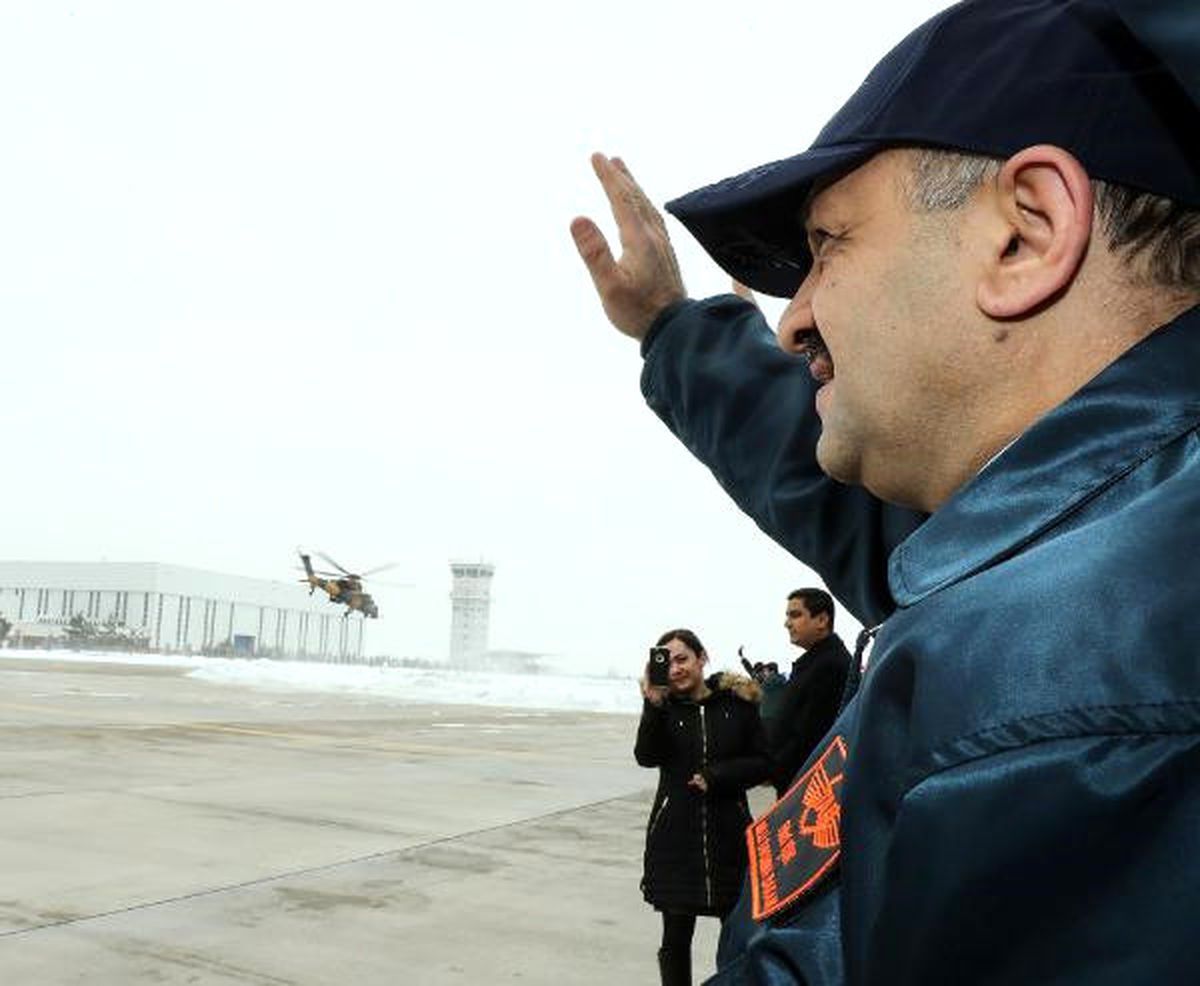Bakan Işık, \'T-129 Atak Helikopteri Teslimat Töreni\'ne Katıldı