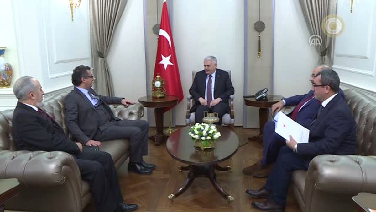Başbakan Binali Yıldırım CTP Heyetini Kabul Etti