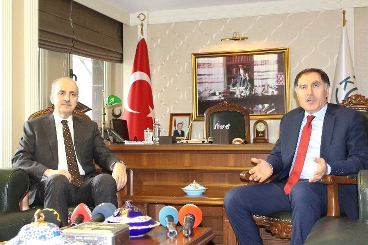 Başbakan Yardımcısı Kurtulmuş\'tan Kdk Başdenetçisi Malkoç\'a Ziyaret