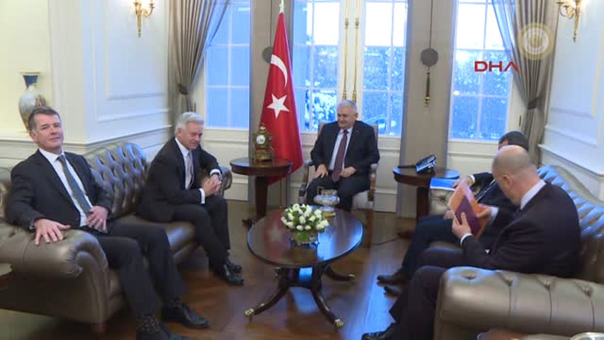 Başbakan Yıldırım Ingiltere Dışişleri Bakanı Duncan Ile Görüştü