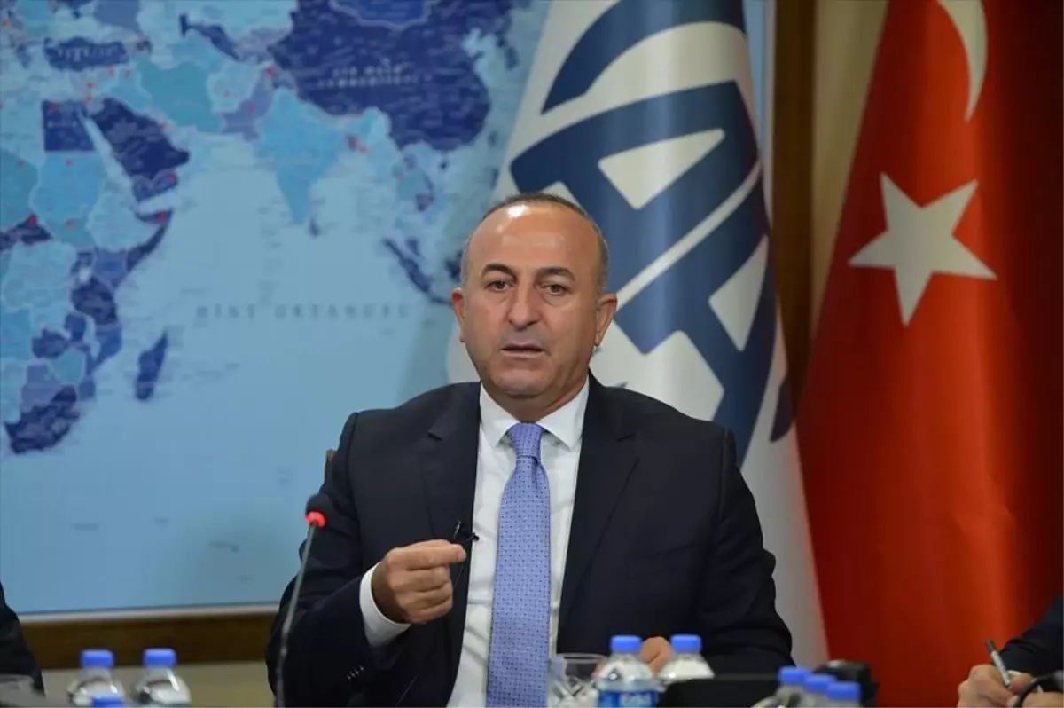 Çavuşoğlu Aa Editör Masası\'nda