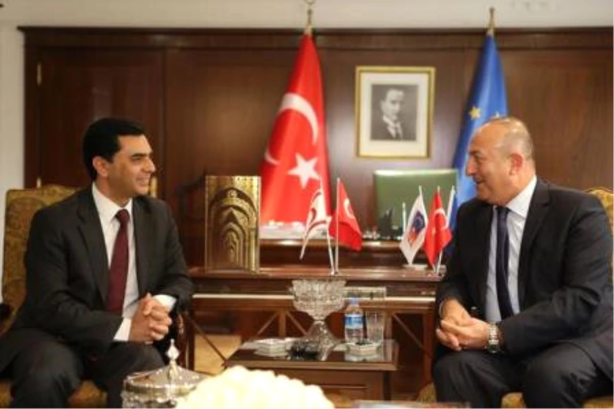 Çavuşoğlu CTP Heyeti ve Müzakereci Nami ile Görüştü