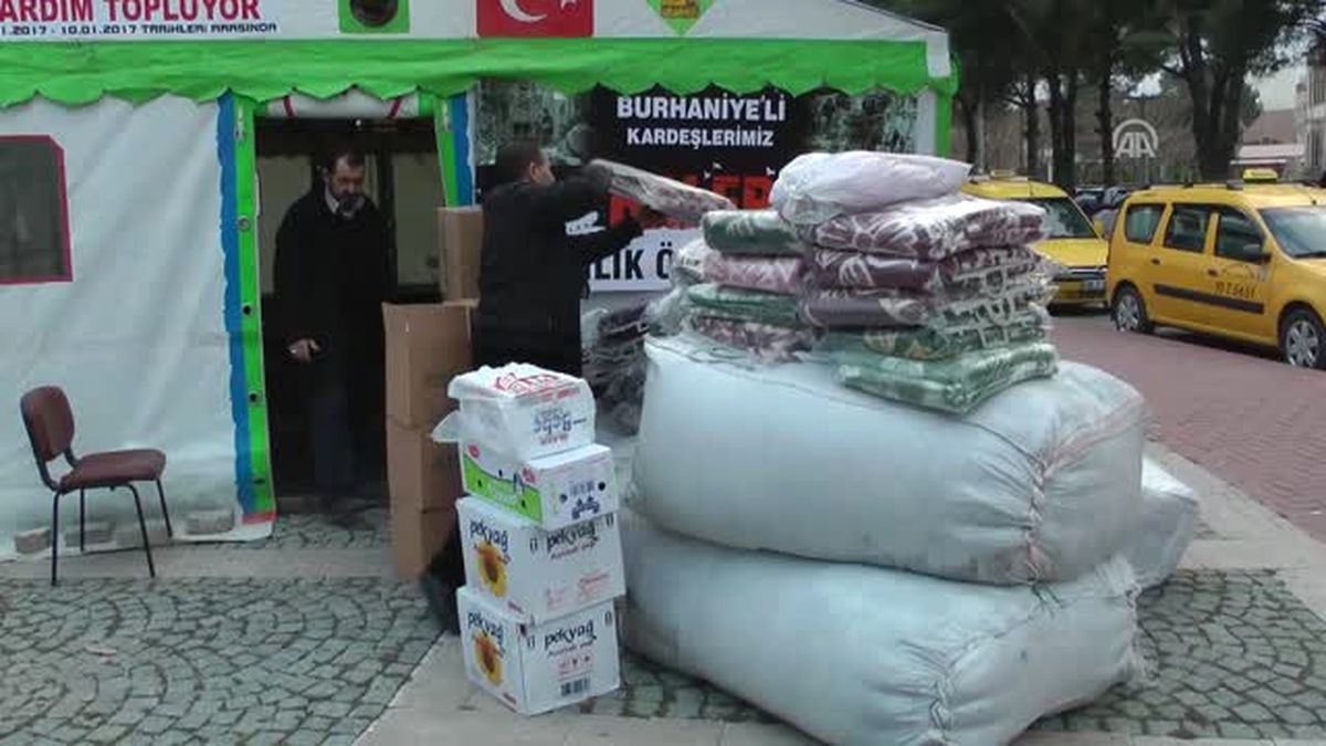 Halep\'te İnsanlık Ölmesin" Kampanyası