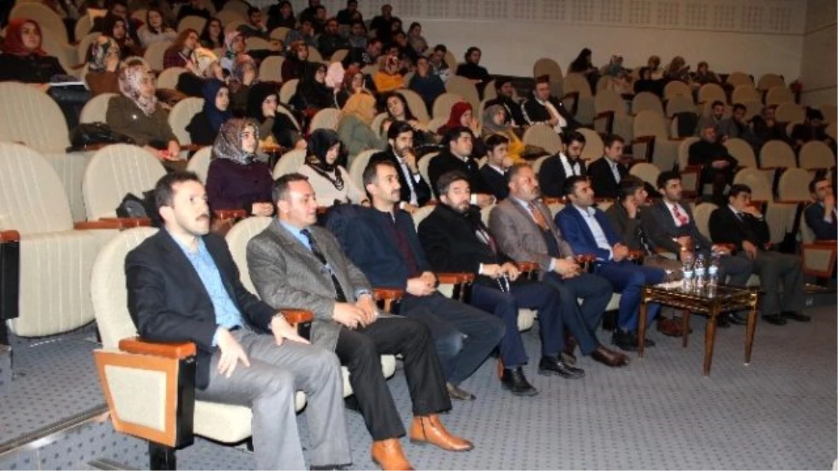 Mehmet Akif Ersoy ve Milli Birlik İdeali" Konferansı