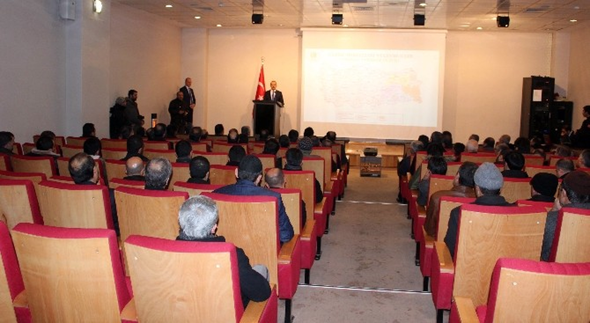 Muş\'ta Cazibe Merkezleri Bilgilendirme Toplantısı