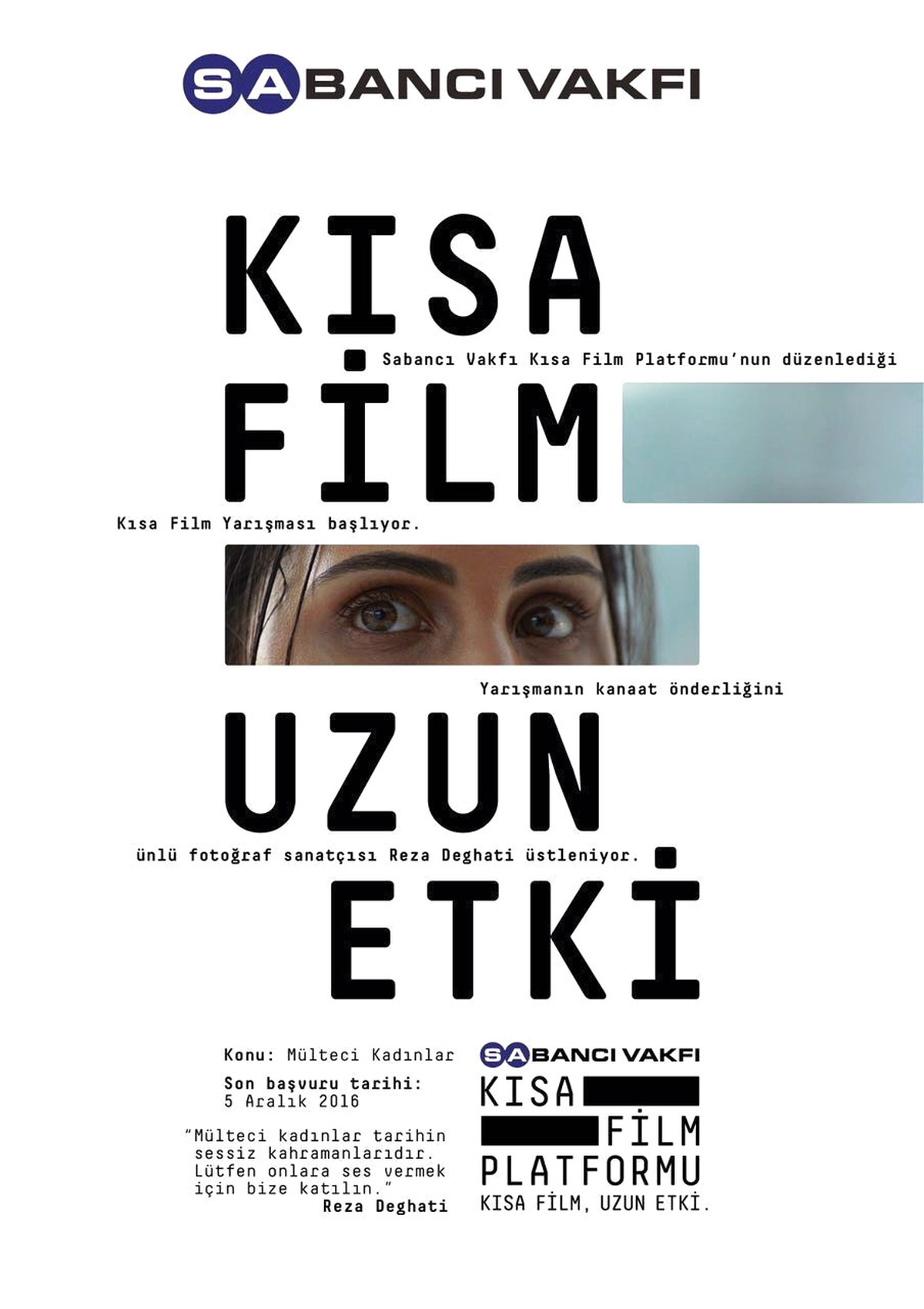 "Sabancı Vakfı Kısa Film Yarışması" Finalistleri Belli Oldu