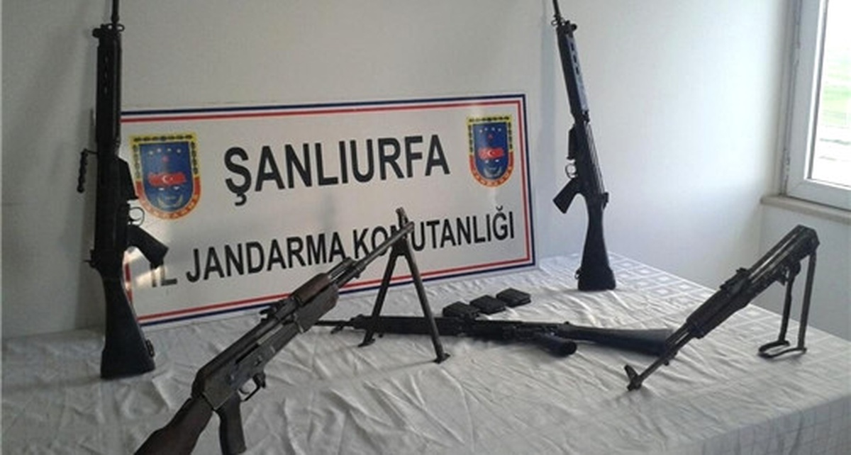 Şanlıurfa\'da Uzun Namlulu Silah Ele Geçirildi