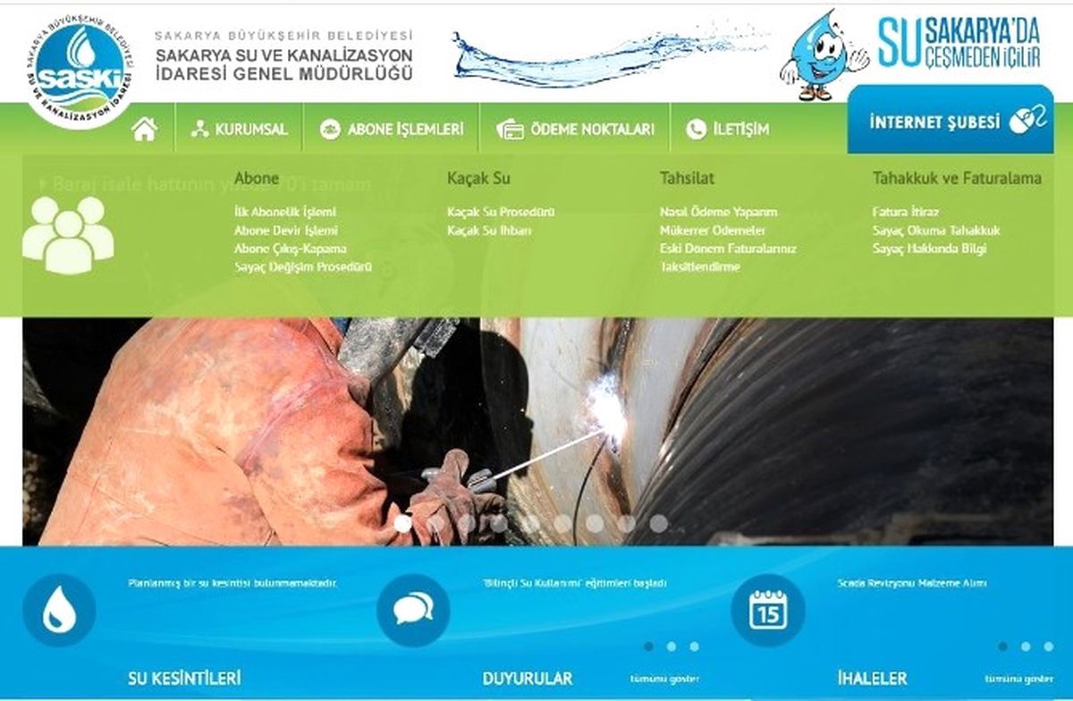 Saski\'ye Dair Her Şey Tek Adreste