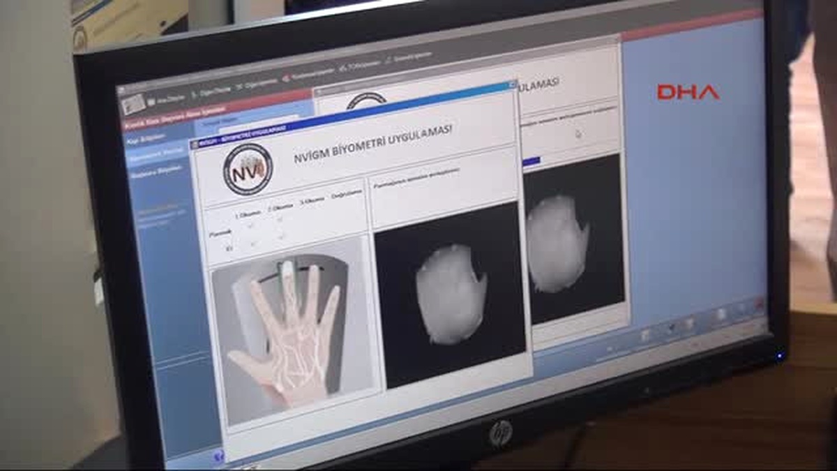 Yozgat\'ta, Günlük 550 Biyometrik Kimlik Kartı Veri Girişi Yapılıyor
