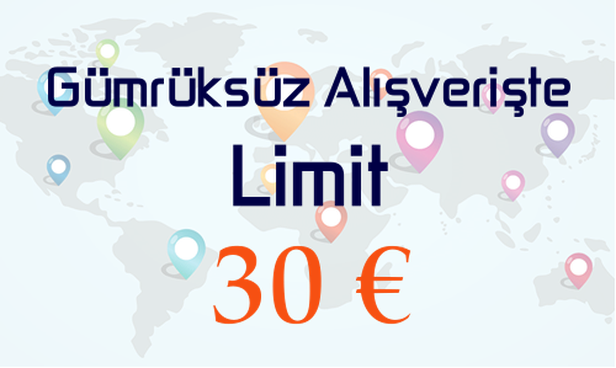 2017 Gümrüksüz Alışveriş Limiti 30 Euro, Yurtdışı Alışverişinde Yeni Limit!