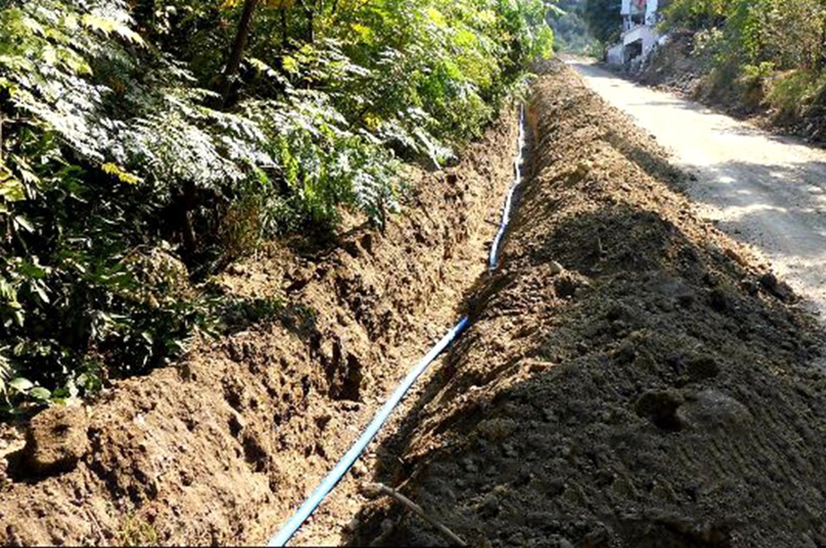 Avcılarsuyu Mahallesi\'ne 850 Metre İçmesuyu Hattı